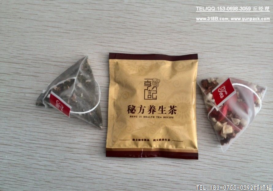 袋泡茶包装机因自动化程度高,广泛的在茶叶、医药、五金、食品等行业应用