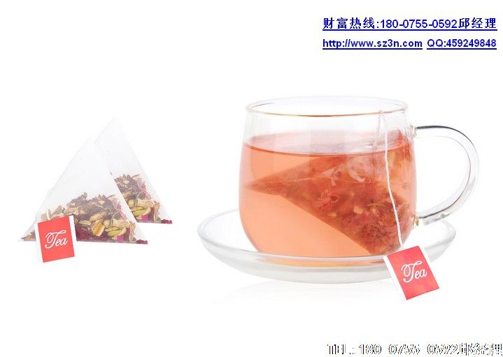 具有美白排毒养颜功效的6款三角茶包,让你轻松拥有水嫩肌肤。