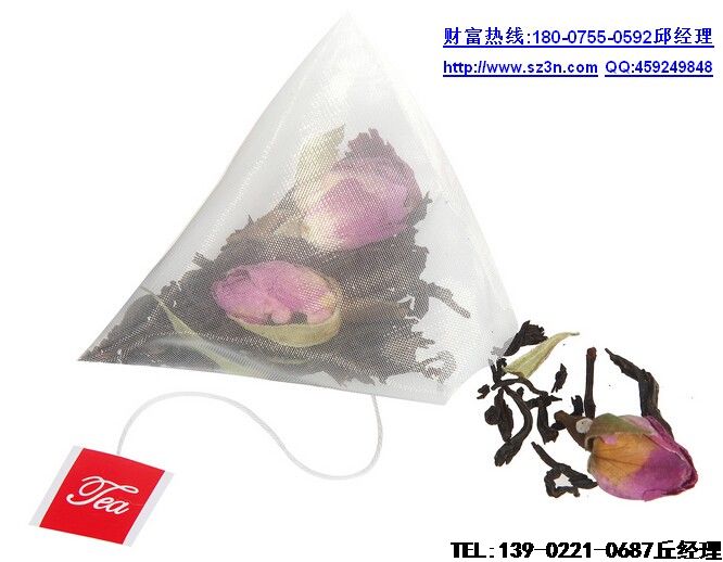 “上品饮茶,极品饮花”花茶三角茶包是当今最主流的健康饮品。